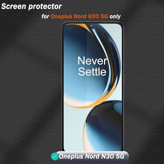 2 Pack Privacy Tempered Glass for OnePlus Nord N30 5G Screen Protector