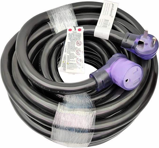 Parkworld 6AWG NEMA 6-50 Extension Cord 50 AMP, 250-Volt 6 Gauge Welder Extension Cord 50A 3-Prong 6-50P to 6-50R (75FT)