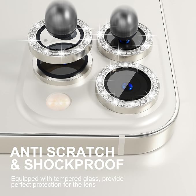 Choiche Compatible for iPhone 13 Pro/iPhone 13 Pro Max Camera Lens Protector