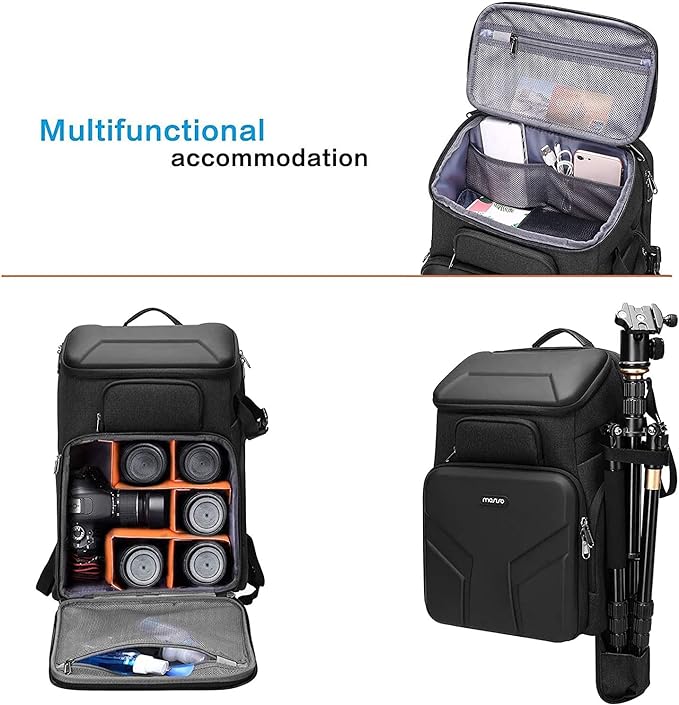 MOSISO Camera Backpack, DSLR/SLR/Mirrorless Photography Waterproof 17.3 inch