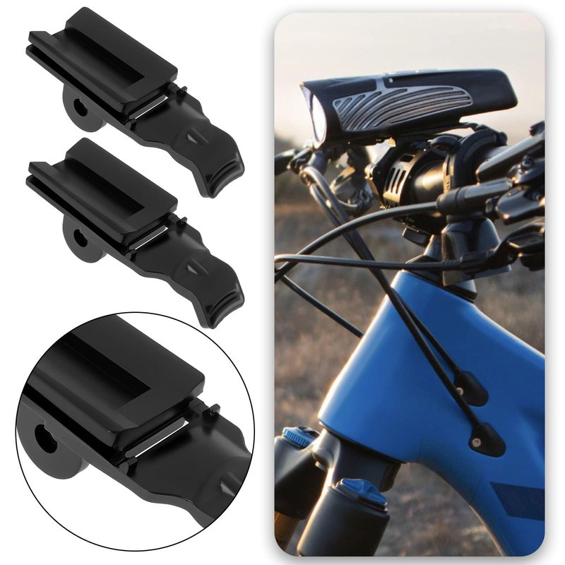 The Lord of the Tools 2pcs Bike Light Mount Adapter Compatible with NiteRider Lumina Compatible with Lumina Micro Compatible with Mako Series Headlight