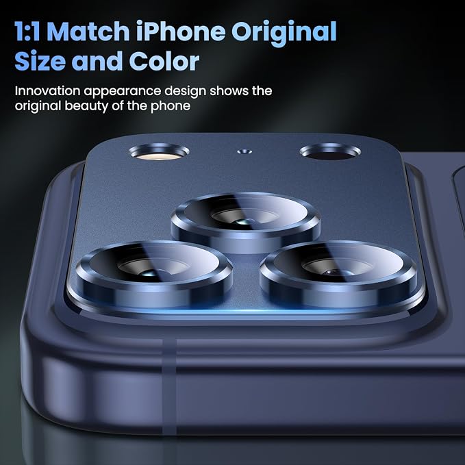 Uyiton Compatible with iPhone 17 Pro Camera Lens Protector