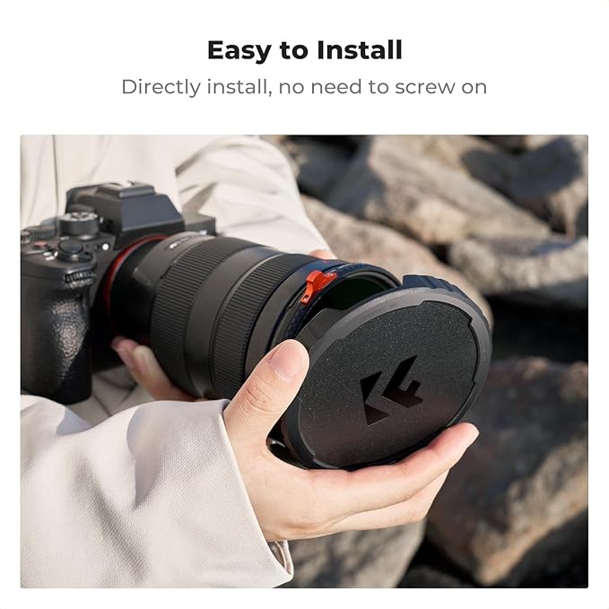 K&F CONCEPT 67mm Variable ND Lens Filter Cap TPU Filter Cap Only