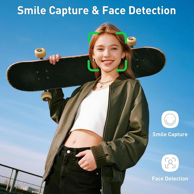Digital Camera, 44MP FHD 1080P Point and Shoot Digital Camera