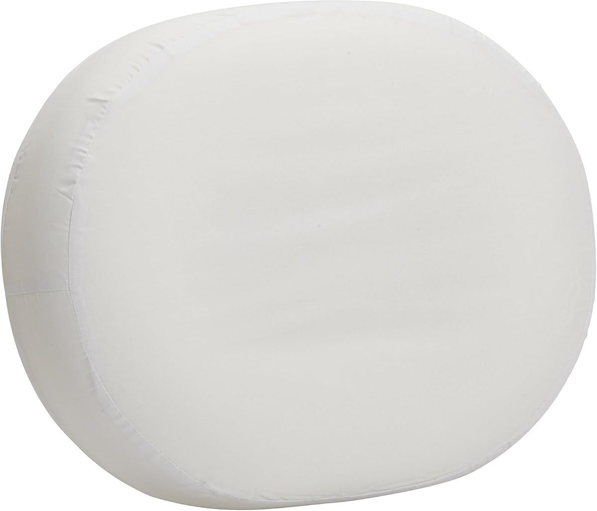 DMI Seat Cushion Donut Pillow and Chair Pillow for Tailbone Pain Relief, Hemorrhoids, Prostate, Pregnancy, Post Natal, Pressure Relief and Surgery, 16 x 13 x 3, White