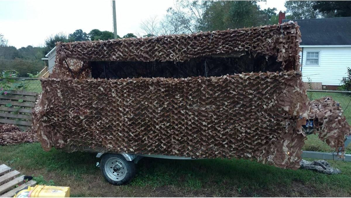 Sitong Camo Netting - Versatile Bulk Roll for Hunting, Military Decor & Sunshade | Durable Outdoor Use