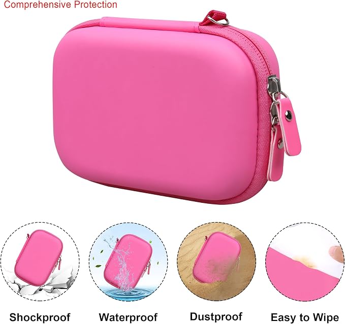 Elonbo Carrying Case for KODAK Step Instant Smartphone Photo Printer, Portable