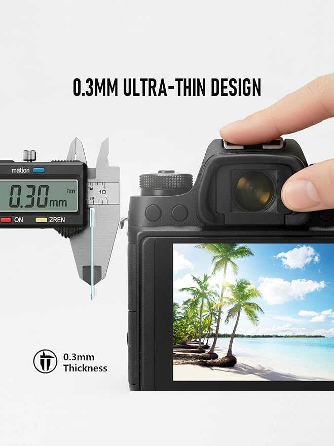 iDaPro Screen Protector for Fujifilm Instax WIDE EVO Tempered Glass+ Hand