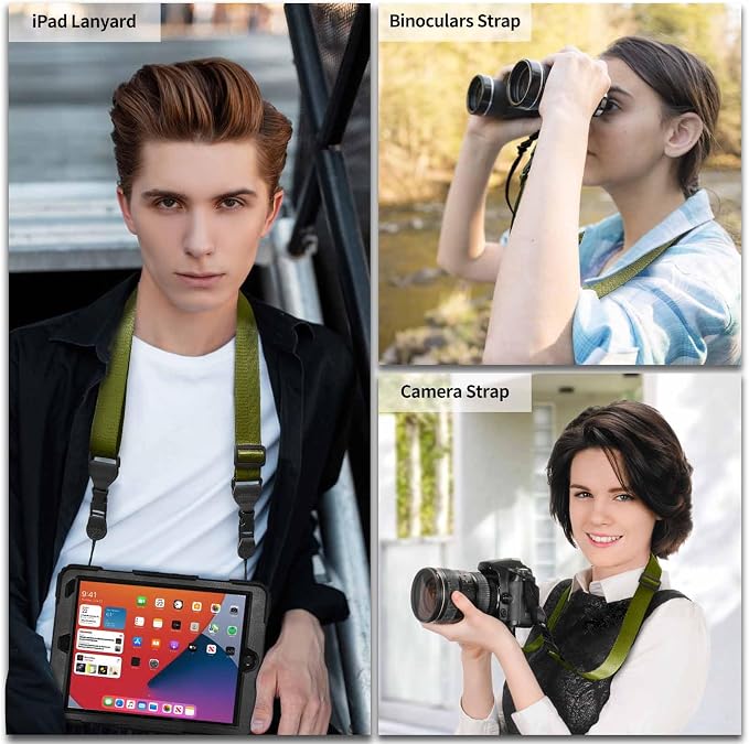 FIEIL Nylon iPad Strap, Adjustable Camera Neck Strap, Comfortable Shoulder Strap