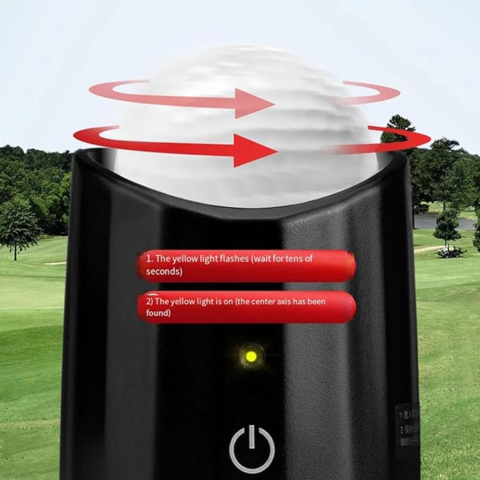 Golf Ball Spinner Balancer, Electronic Golf Ball Liner, Golf Ball Marking Tool, Alignment Marking Tool, Golf Ball Marker, Golf Accessories