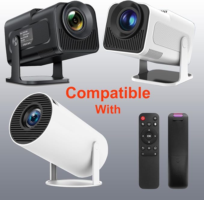 Replacement Remote for Mini Projector, Compatible