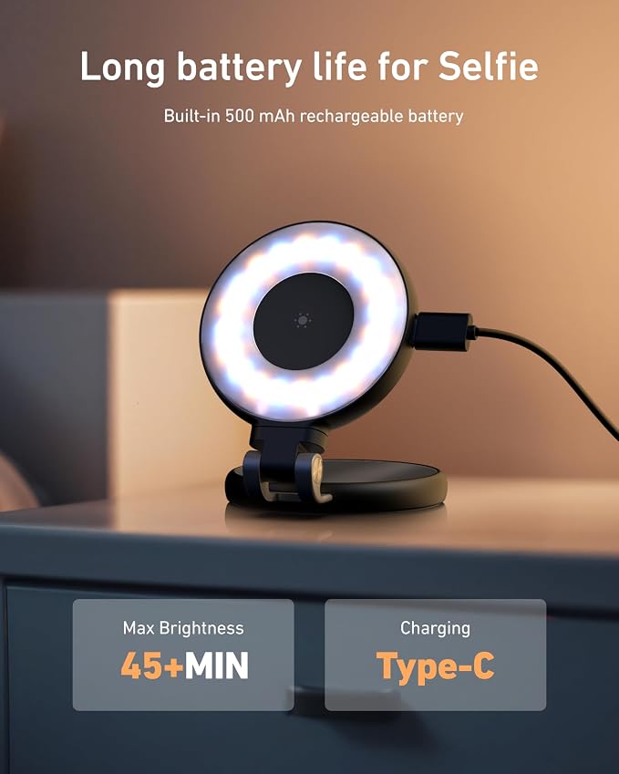 TELESIN C03 Magnetic Phone Beauty Selfie Light Compatible