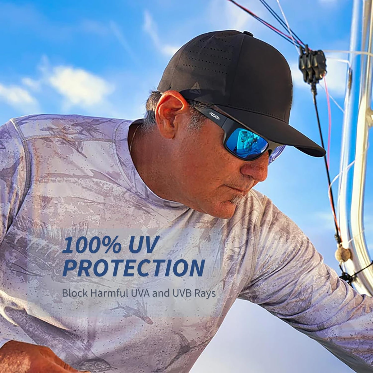 Skiennix Floating Polarized Fishing Sunglasses - UV Protection for Kayaking, Boating & Water Sports