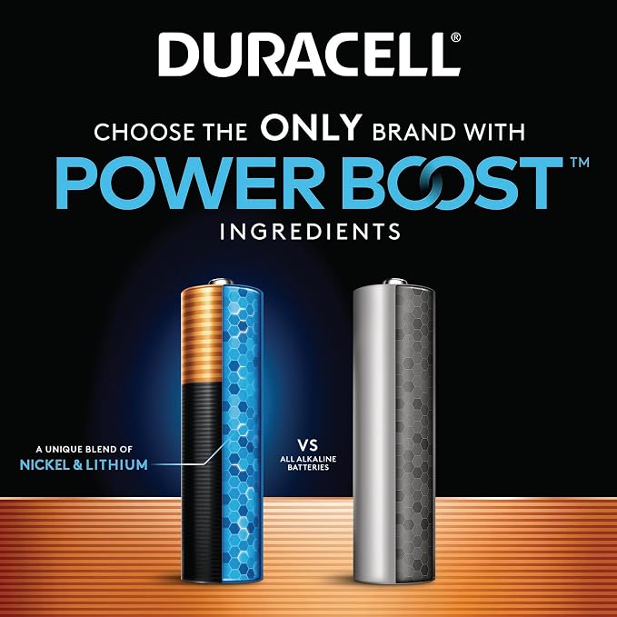 Duracell Coppertop Double AA Batteries