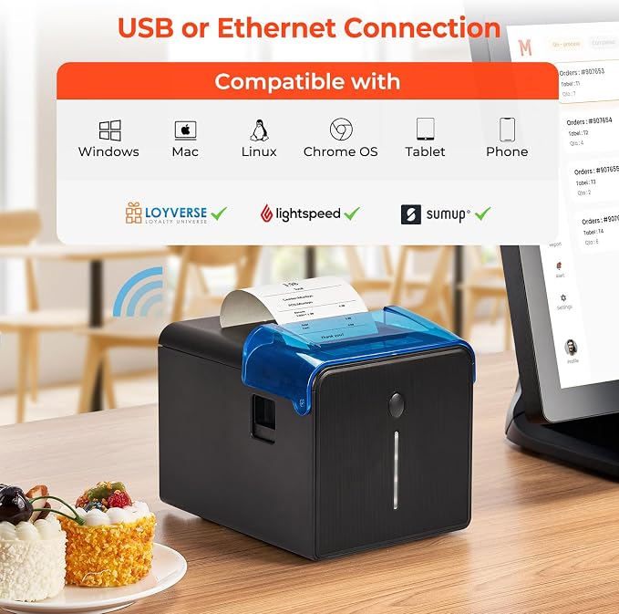 MUNBYN WiFi Receipt Printer