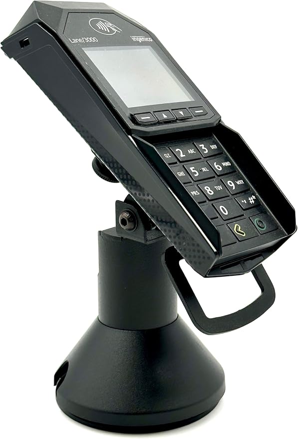 DCCStands Ingenico Lane/3000/5000/7000/8000 Low Profile Swivel and Tilt Stand