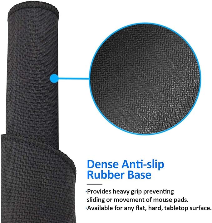 Beer Mouse Pad, Mouse Pads for Desk, Stitched Edge Mousepad with Non-Slip Rubber Base, Gaming Mouse Mat for Computer Laptop Home Office