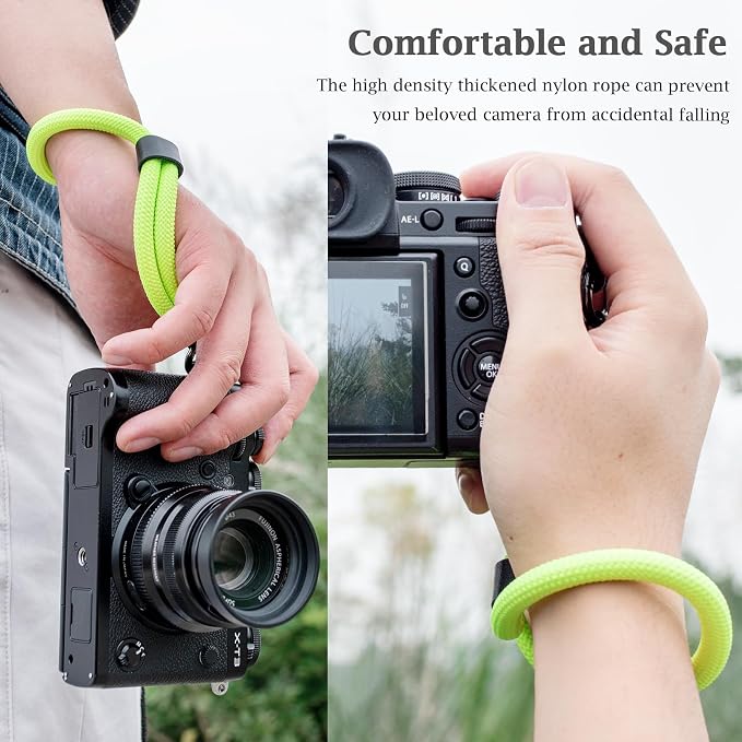VOVMOEYA Camera Wrist Strap Rope, Camera Hand Strap Compatible