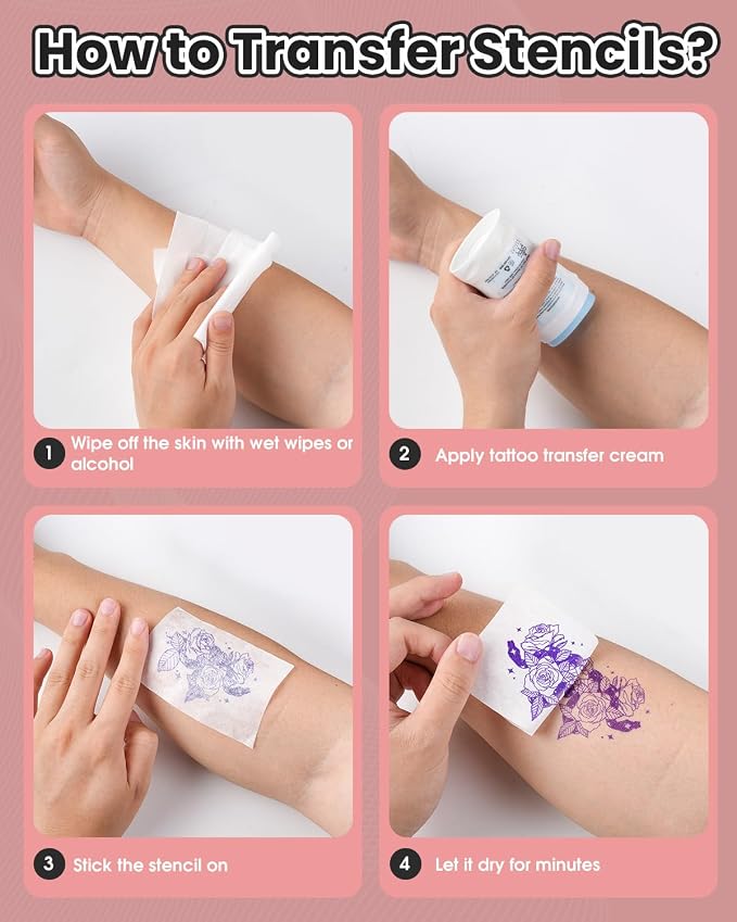 Phomemo Tattoo Stencil Printer, M08F Wireless Thermal Tattoo Printer
