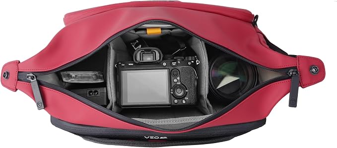 Vanguard VEO Lite S7L Camera & Everyday Shoulder Bag – Fits Mirrorless Camera +