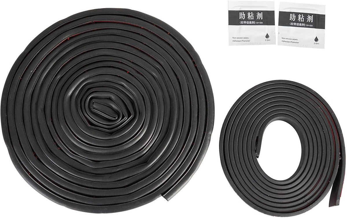 Hooke Road Hardtop Freedom Panel Seal Kit Weather Stripping for 2007-2026 Jeep Wrangler JK JL Gladiator JT, Roof Top Drip Strip Leak Fix Wind Noise Fix Kit