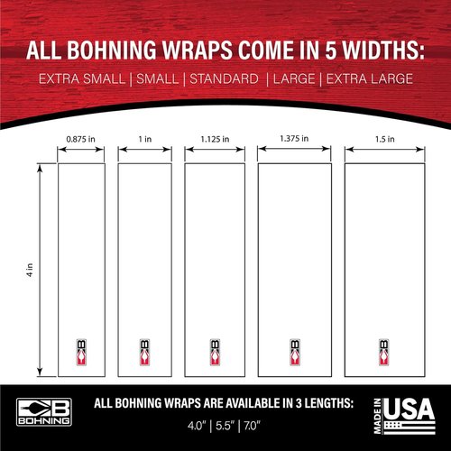 Bohning 4" Solid Arrow Wrap - Durable, High-Visibility Design for Enhanced Performance