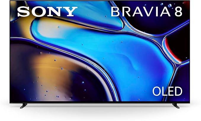Sony K55XR80 55 Inch IMAX Enhanced Bravia OLED 4K HDR Google TV with 6 Year Amber Protection Plan (2024)