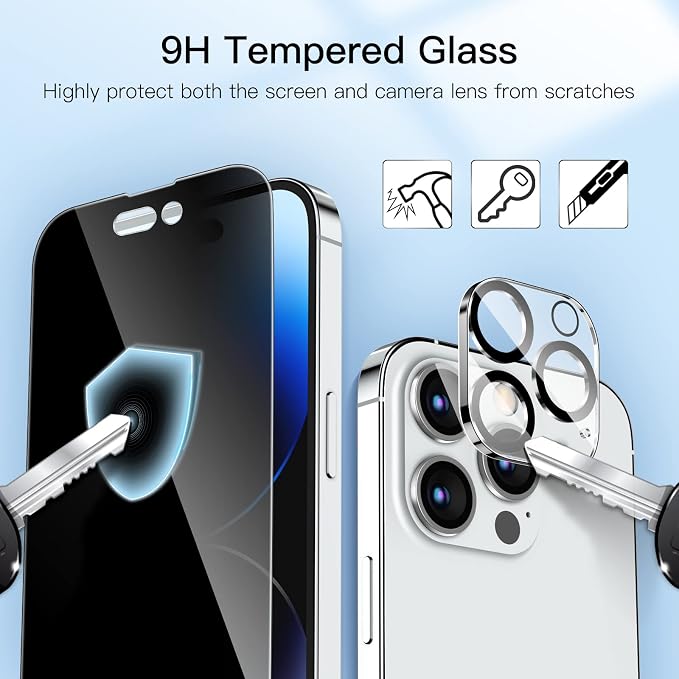 JETech Privacy Full Coverage Screen Protector