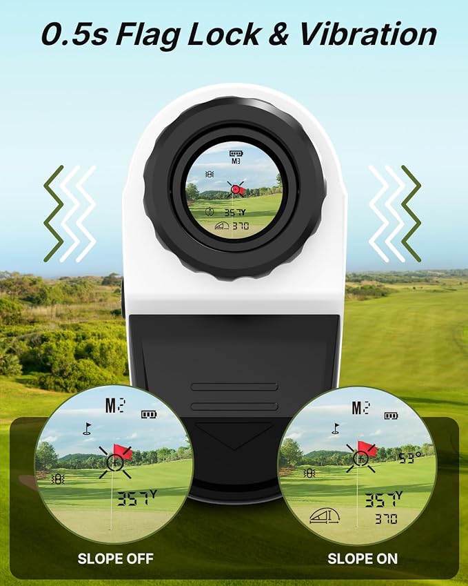 WOSPORTS Golf Rangefinder with Slope