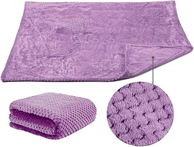 Pet Blanket Warm Soft Dog Blankets Washable Cat Throw Blankets Sofa Bed Couch Furniture Protector Cover for Small Medium Large Dogs Cats, Pink, 63" x 79"