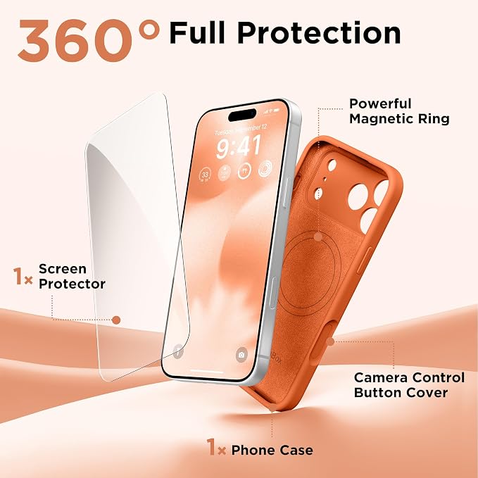 GolbinBox Magnetic for iPhone 17 Pro Max Case, Compatible