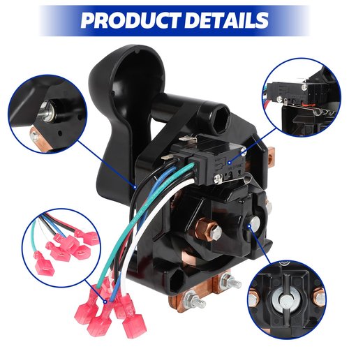Golf Cart Forward and Reverse Switch Assembly, Compatible with Club Car DS 1984-2005 36V Golf Cart, Replaces OEM# 1011997 101753003