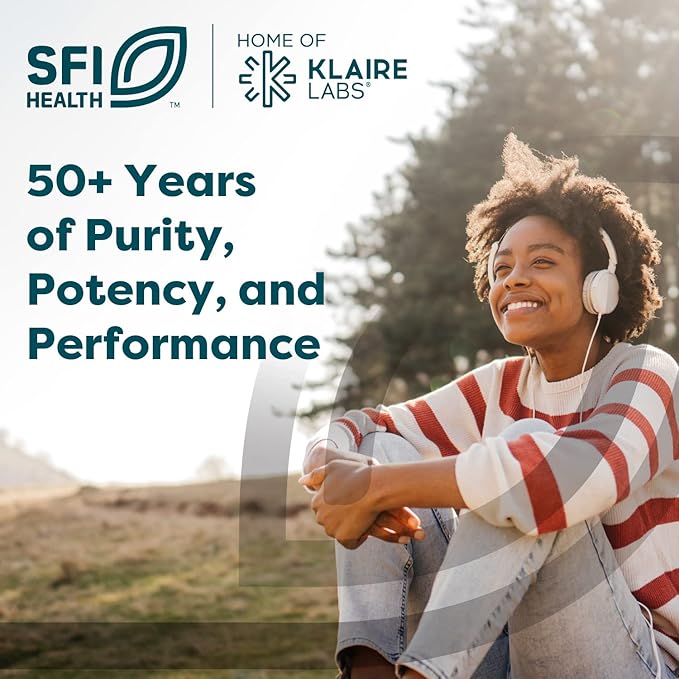 Klaire Labs MSM 750 - Clinically Tested to Support Joint Comfort & Structure, Methylsulfonylmethane as OptiMSM (100 Capsules)
