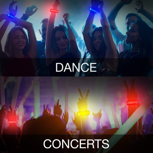KIRALUMI LED Glow Bracelets - 8 Pack Light-Up Bracelets for Kids & Adults | Perfect for Parties, Festivals & Raves