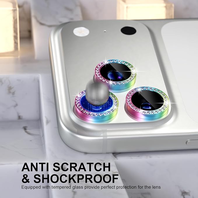 Choiche Compatible for iPhone 17 Pro/iPhone 17 Pro Max Camera Lens Protector