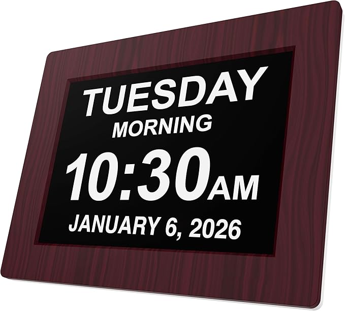 American Lifetime 【New 2023】 Dementia Clock Large Digital Clock