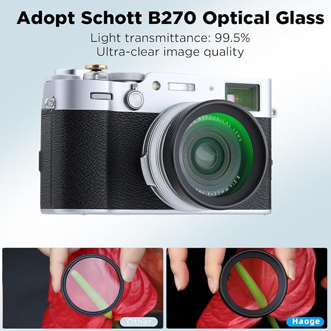 Haoge LUV-X54B Metal Lens Hood