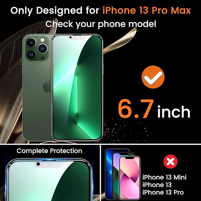 Lesakit 3+3 Pack Privacy Screen Protector