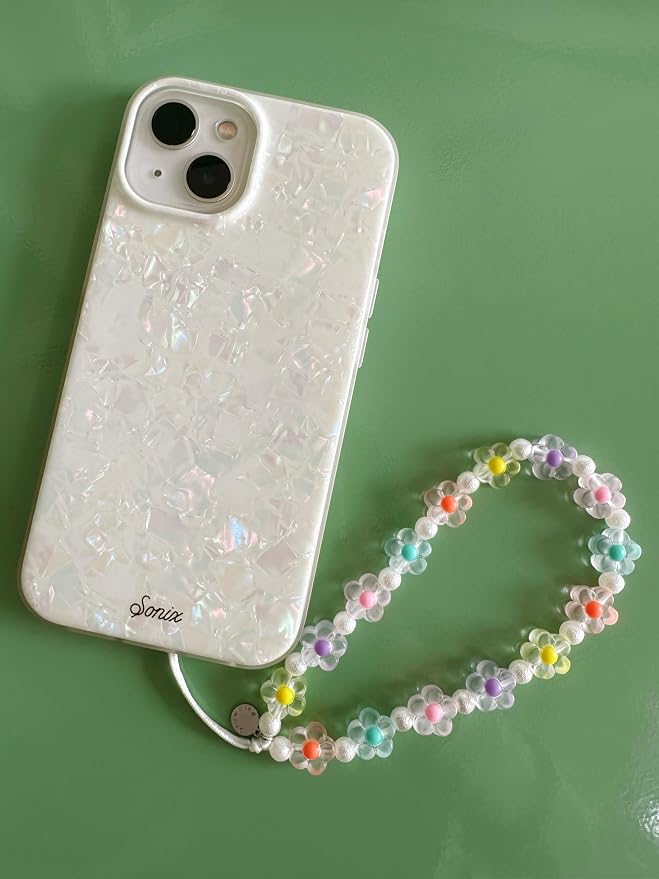 Drawwind Phone Charm Beaded Wristlet Strap Universal Cell Phone Lanyard Cute