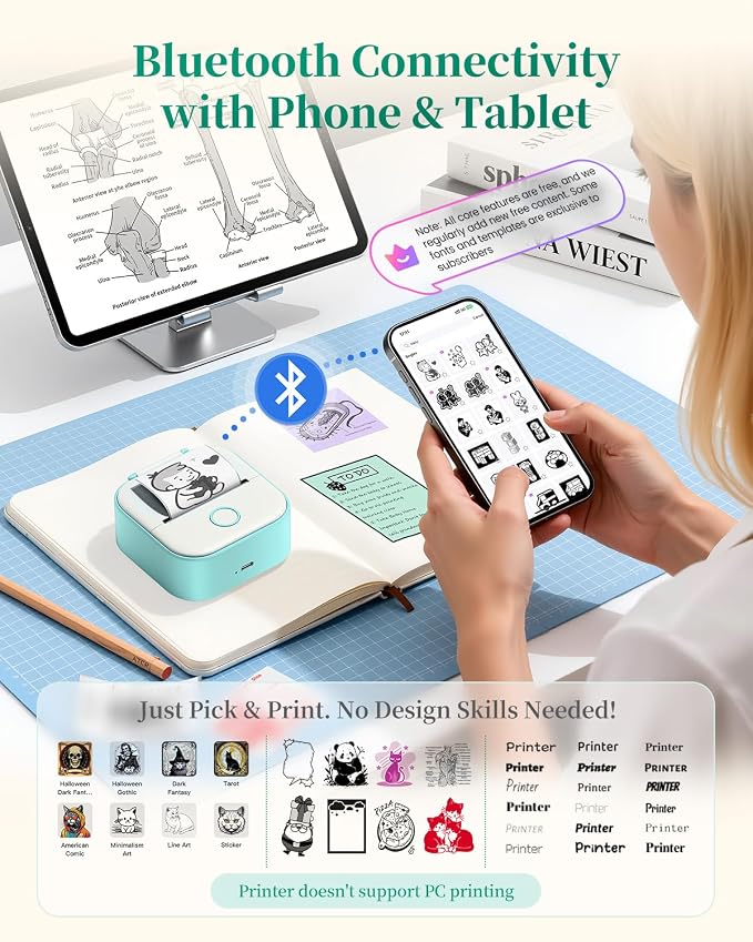 Memoking Mini Sticker Printer