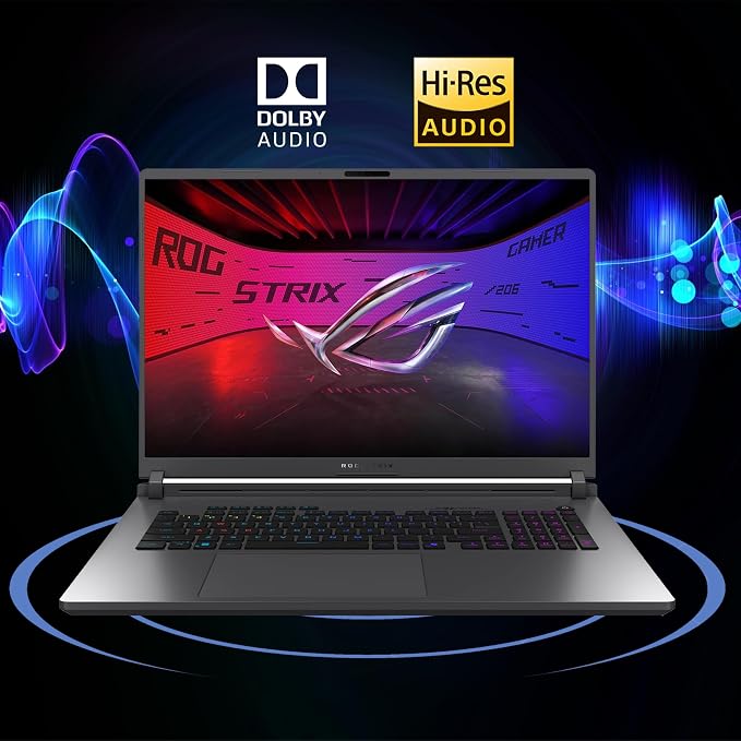 ASUS ROG Strix G18 G815 Gaming AI Laptop 18" 2.5k 240Hz 3ms 100% DCI-P3 Intel 24-core Ultra 9 275HX 32GB DDR5 4TB SSD GeForce RTX 5060 (Up to 572 NPU Tops) RGB Backlit Thunderbolt Win11Pro ICP Hub