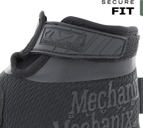 Mechanix Wear Tactical Gloves - High-Dexterity 0.5mm Work Gloves for Airsoft & Utility Use | Black, Medium