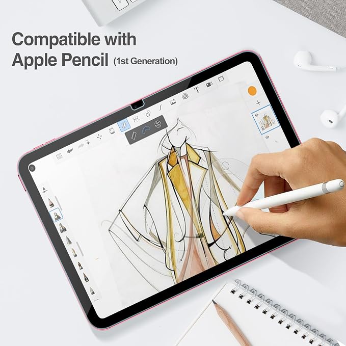 ProCase Screen Protector for iPad A16 2025 11th/10th 2022 Generation, 2
