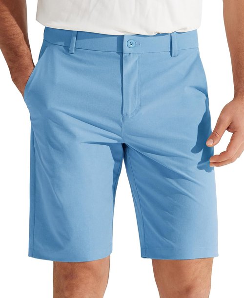 Libin Men's Golf Shorts - Lightweight Quick-Dry Casual Flat Front Hybrid Design | 7"/9" Sizes