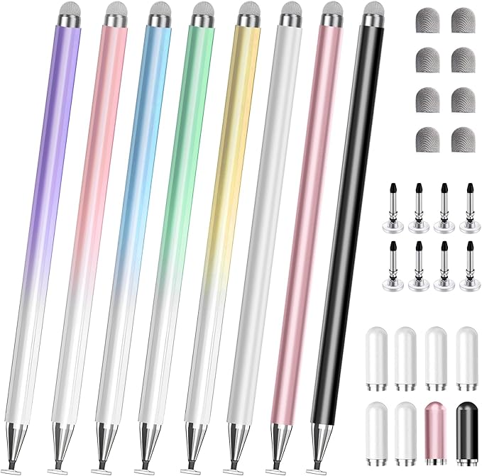 Stylus Pen for Touchscreen, 2 in 1 Stylists Pens Compatible