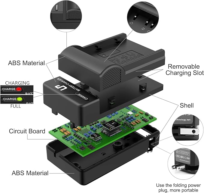 LP EN-EL3e Battery Charger Pack, Replacement