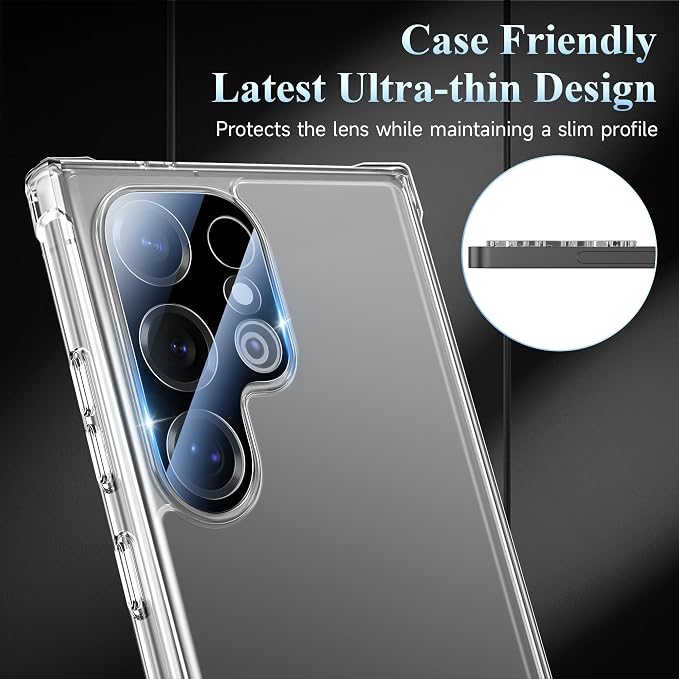 4 Pack Camera Lens Screen Protector