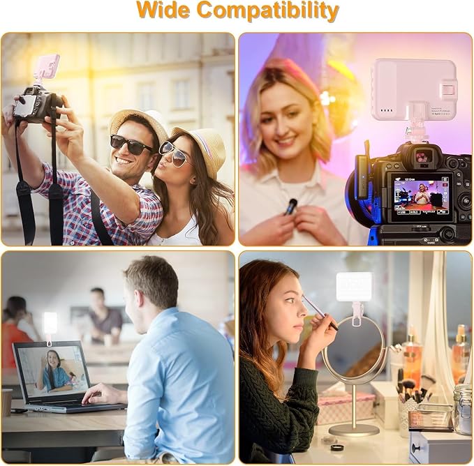 Hagibis LED Camera Light Video Lights Portable Photography Lighting 60 LED