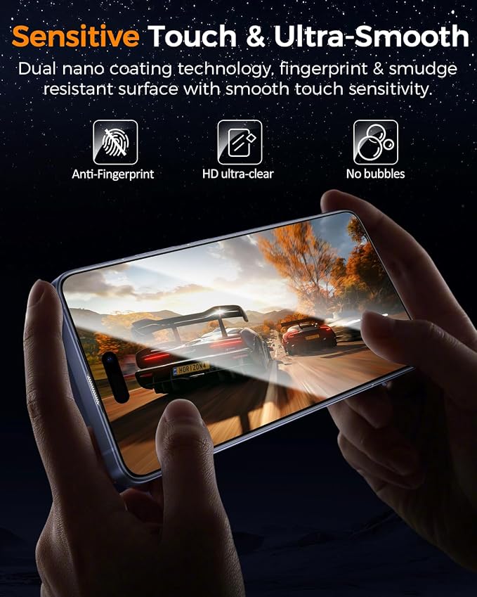 SIBEITU 3 Pack Screen Protector