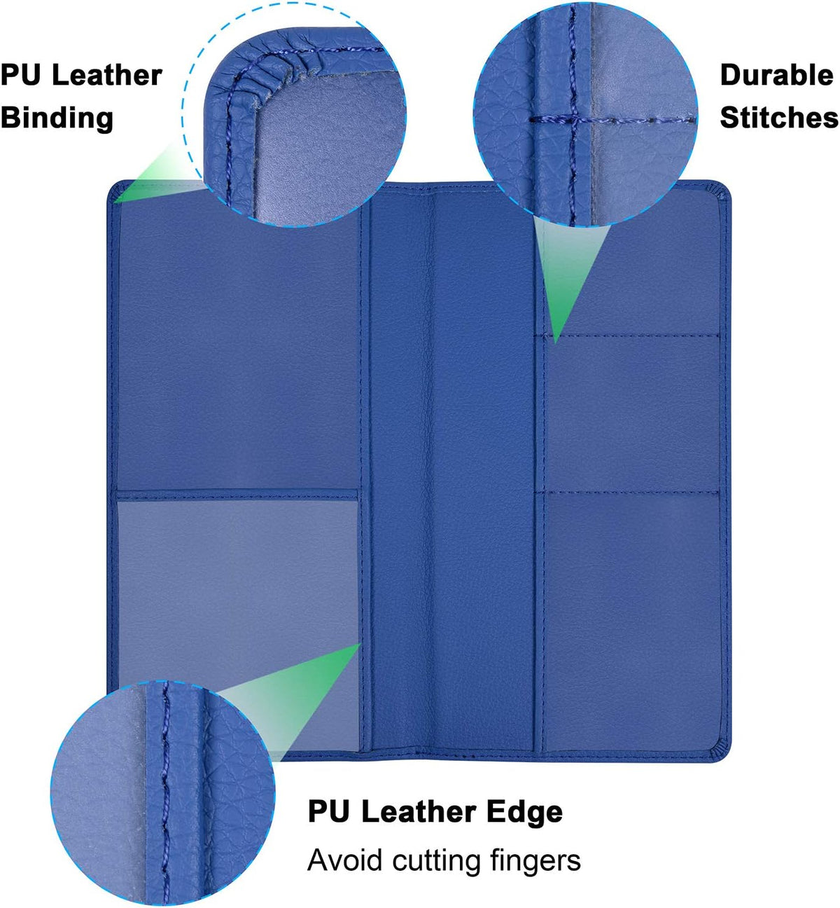 Wisdompro Car Registration and Insurance Holder, Document Card Organizer